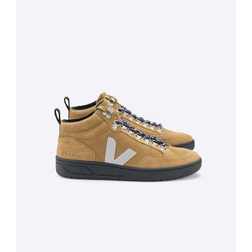 Men's Veja RORAIMA SUEDE High Tops Brown | ZA 110UZG